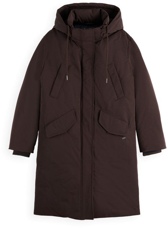 Scotch & Soda Sweatvest Dames Donkerbruin XL | U9G00908T