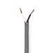 Nedis COTR15030GY100 audio kabel 100 m Grijs