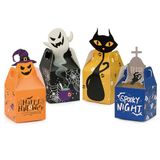 Mopec HE3 verpakking met 12 doosjes voor Halloween, 4 modellen, 8 x 19 x 8 cm.