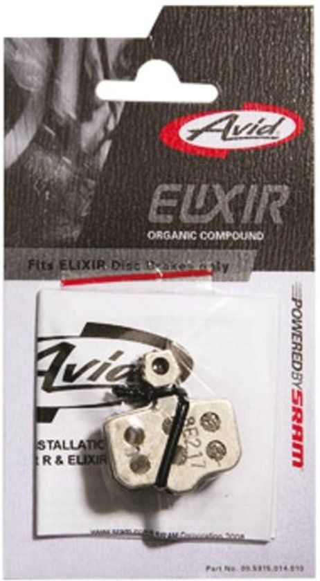 Avid Schijfremvoering Elixir/XX - Remblok - 0710845674853