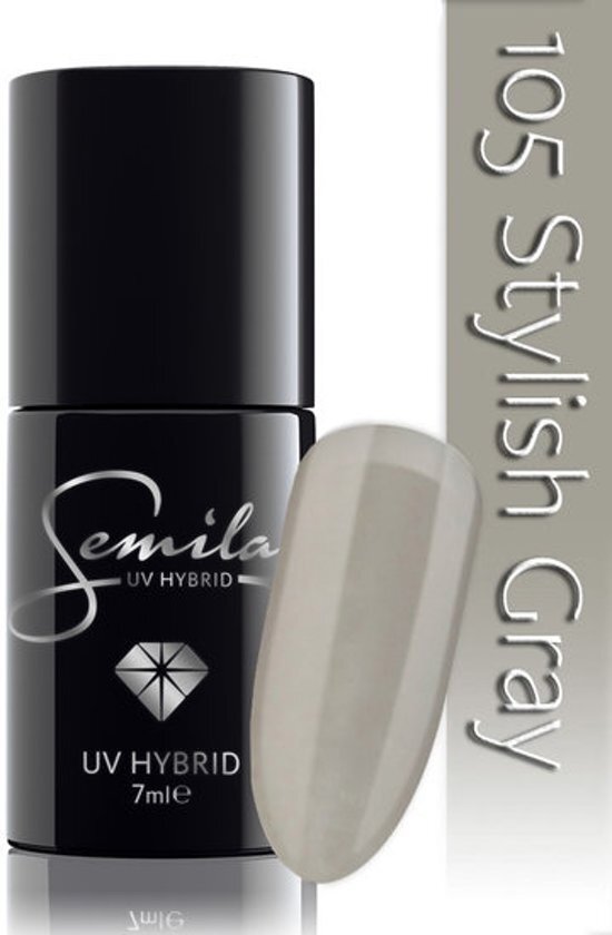 SEMILAC 105 UV Hybrid Stylish Gray 7 ml