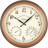 Smart Garden Products Astbury - Tuinklok - 38 cm - 3 in 1 - Inclusief luchtvochtigheids- en thermometer