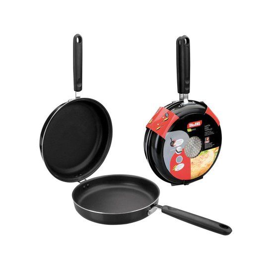 Ibili Tortilla/omeletpan - 24 cm - Zwart