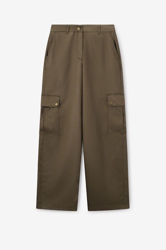 Sissy-Boy Groene cargo broek