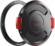 Freewell Basisring Met Deksel Voor Real Locking Vnd Dslr/dslm-camerafilter 77mm Zwart