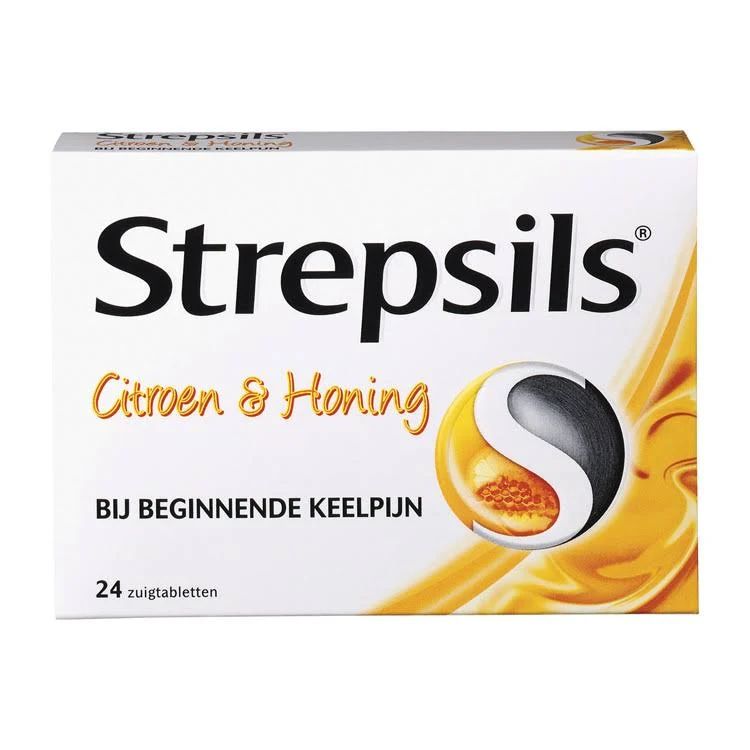 Strepsils Citroen & Honing Zuigtabletten