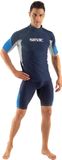 Seac RAA Short Evo Rashguard met Korte Mouwen voor Heren; UV Zwem- en Snorkeltop