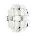 Slamp Mida Applique Murale Blanc/Platine