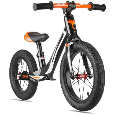 PROMETHEUS BICYCLES ® Loopfiets APUS 14/12 inch Zwart