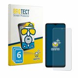 BROTECT - Screenprotector voor Itel Zeno 100 - Folie Beschermfolie matte 6 Stuks