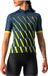 Castelli PENDIO Fietsshirt Moonlit Ocean/Sulphur-White - Vrouwen - maat M