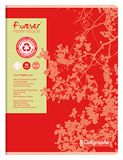Calligraphe 17493C Pak met 10 Geniete Schriften Forever (een Merk van Clairefontaine) - 24x32 cm - 96 Pagina's Grote Ruitjes - Papier 100 % Gerecycled 70 g - Omslag Gerecycled - Willekeurige Kleuren