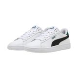 Puma Smash 3.0 Sneakers Junior Wit/Zwart/Donkergroen