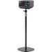 Icecat Support de projecteur réglable 65-120cm Hauteur, Rotation 360°, Inclinaison 90°, Base métallique stable, Support universel pour cinéma maison, bureau, présentations