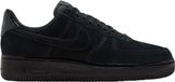 Nike Air Force 1 Low '07 Dames Sneakers Zwart Suède - Maat 39