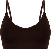Hunkemöller Bralette triangle Dide Brun
