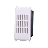 Elektronova Bell 6A, 230V, wit, compatibel met Vimar Plana 1601
