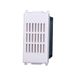 Elektronova Bell 6A, 230V, wit, compatibel met Vimar Plana 1601