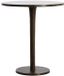 Light & Living Bijzettafel Pazo - Donkerbruin - Ø48cm