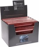 Merkloos Set van 2x stuks kerst diner tafelloper rood met glitters 250 x 28 cm - polyester