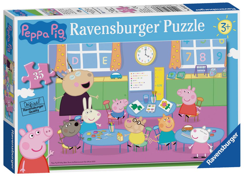Ravensburger Peppa Pig Classroom Fun - Puzzel - 3+ jaar