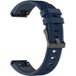 Techsuit Bracelet W058 pour Garmin Watch Fenix Series, 26mm, Bleu Marine