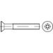 TOOLCRAFT TO-5375763 Vis à tête fraisée M2,5 10 mm Phillips Acier inoxydable A2 1000 pièce(s)
