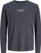 JACK & JONES JPRBLALUCAS LS TEE Homme T-shirt Manches longues Coton XXL Turbulence