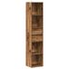 VidaXL Bibliothèque 36x30x171 cm bois de particules couleur bois vieilli