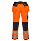 Portwest PW3 Hi Vis Werkbroek T501 Oranje/Zwart