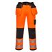 Portwest PW3 Hi Vis Werkbroek T501 Oranje/Zwart