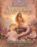Enchanted Mermaids: A Fantasy Coloring Book for Adults