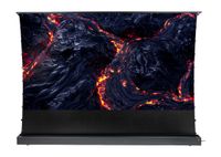 celexon CLR UST vloerscherm met hoog contrast - HomeCinema V2.0, 100" zwart