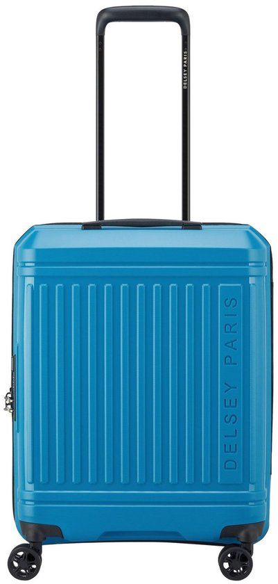 Delsey Lutece Cabin Trolley 55/40 Expandable peacock blue