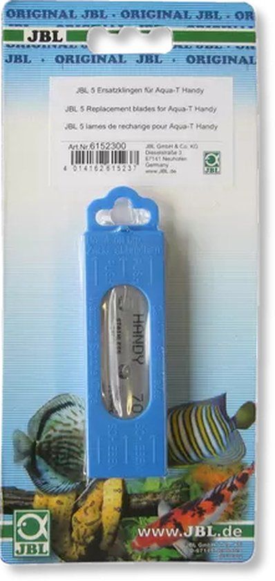 JBL aqua JBL - Vervangmesjes voor Aqua-T Handy 70mm - Ruitenreiniger - 5 Stuks