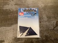 Prym Opstrijk applicatie, 2 stuks, Donkerblauw, Driehoek, 3 cm