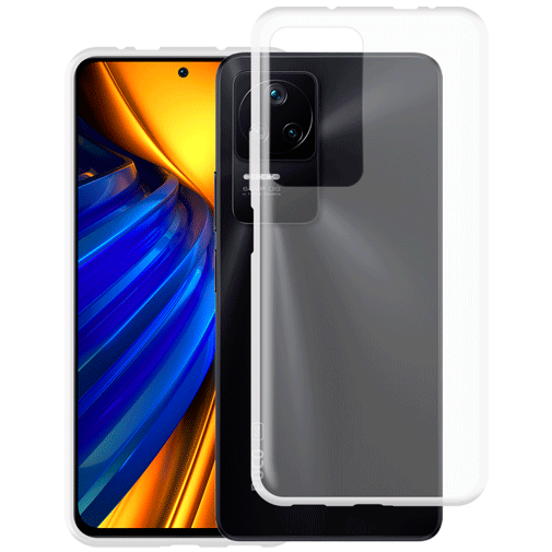 Just in Case TPU Back Cover Transparant Poco F4