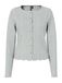 PIECES Pcmarie LS Poin Cardigan Jrs Noos BC, Clair Gris Melange, XS Femme
