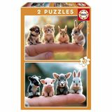 Educa - Baby Animals - 2 x 20 stukjes - Puzzle enfant