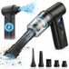 Aspirateur de voiture sans fil avec Air Duster 110 000 tr/min - Aspirateur à main sans fil - Aspirateur à main - Aspirateur à main - Souffleur d'air sur batterie - Air comprimé - Turbo ventilateur