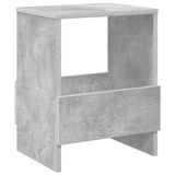 vidaXL Tijdschriftenrek Beton Grijs 35 x 30 x 45 cm