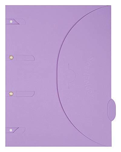 SMARTFOLDER - Pack met 100 opbergvakken, formaat A4, violet