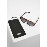 Urban Classics 101 Sunglasses UC brown leo/black one size Zonnebril - Bruin/Zwart