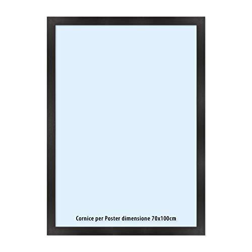 Conkrea Zwarte fotolijst met hanger, afmeting 70 x 100 cm