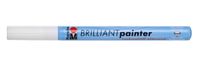 Marabu Brilliant Painter Pen (1-2mm Tip) - 070 Wit