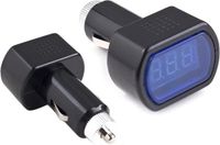 ABC-LED Auto-accu Voltmeter met LED-display - 8718627931677