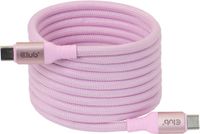 Club 3D USB-C Magnetic-Coil 240W PD3.1 Roze Kabel 2m