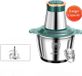 KitchenAid Robot pâtissier - accessoire hachoir à viande et moulin à viande - capacité 2 litres - moteur 250W - 2 vitesses - bol en acier inoxydable - prise UE - vert