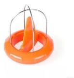 Merkloos Kiwi Schiller 2-in-1 Fruit- en Groentenschiller - Oranje