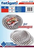 FATIGATI SRL L.Aluminium rooster X Barbec 34 cm 2 stuks, zoals afgebeeld